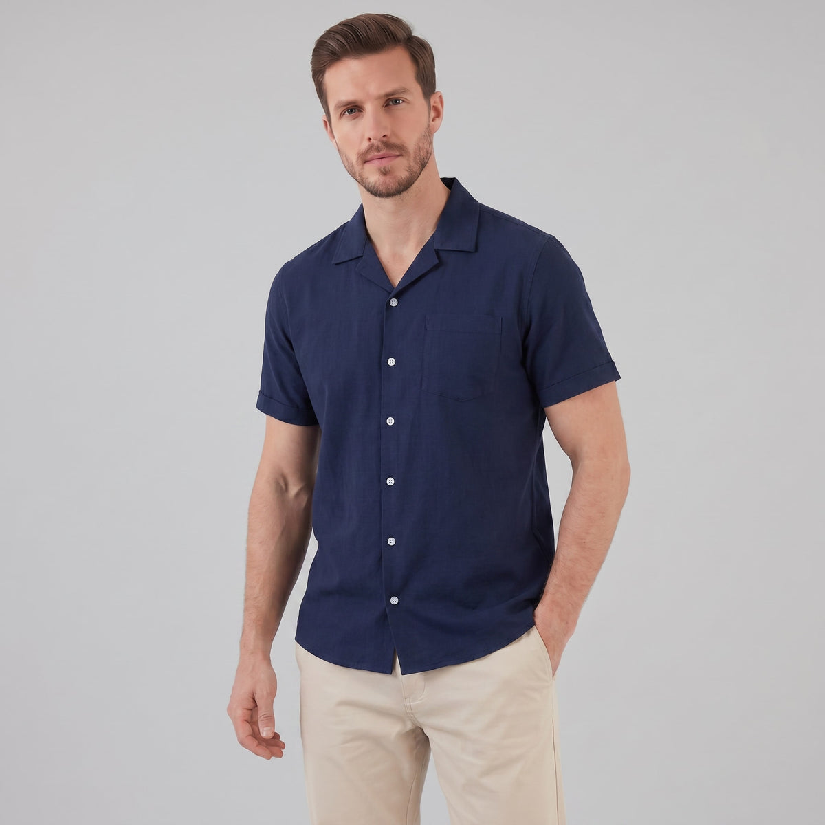 Hendrix Camp Collar Short Sleeve Shirt