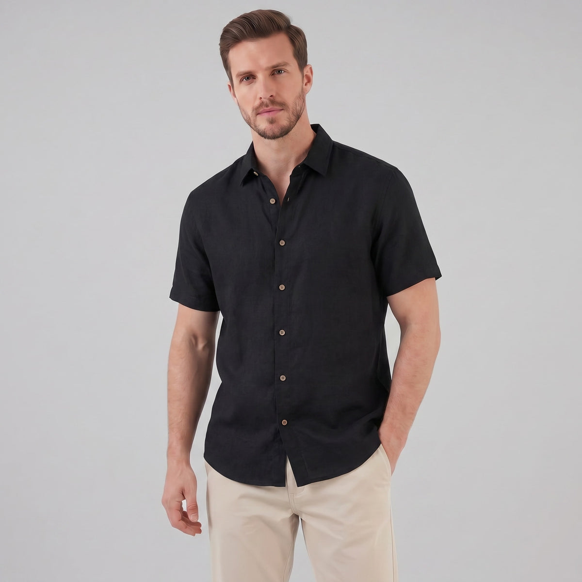 Holden Textured Short Sleeve Shirt_22