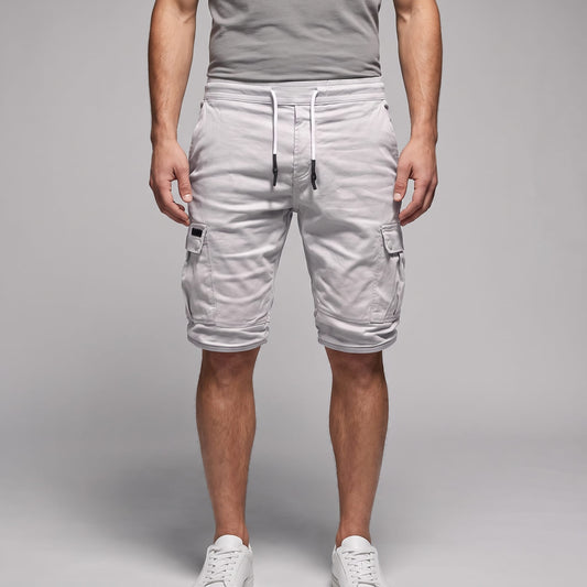 Cromwell Drawstring Cargo Shorts_1