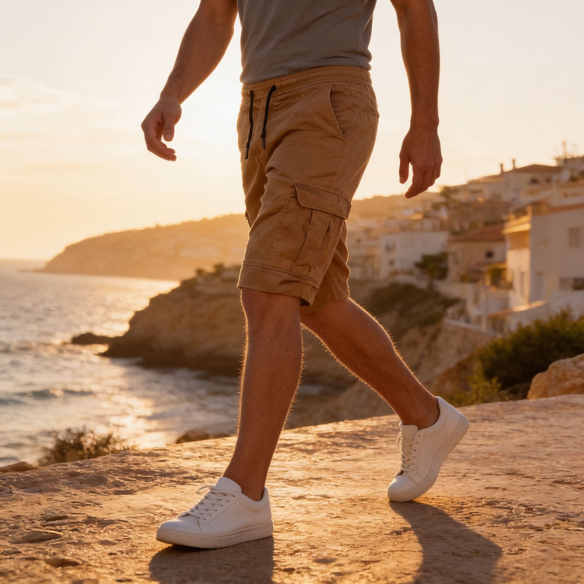 Cromwell Drawstring Cargo Shorts