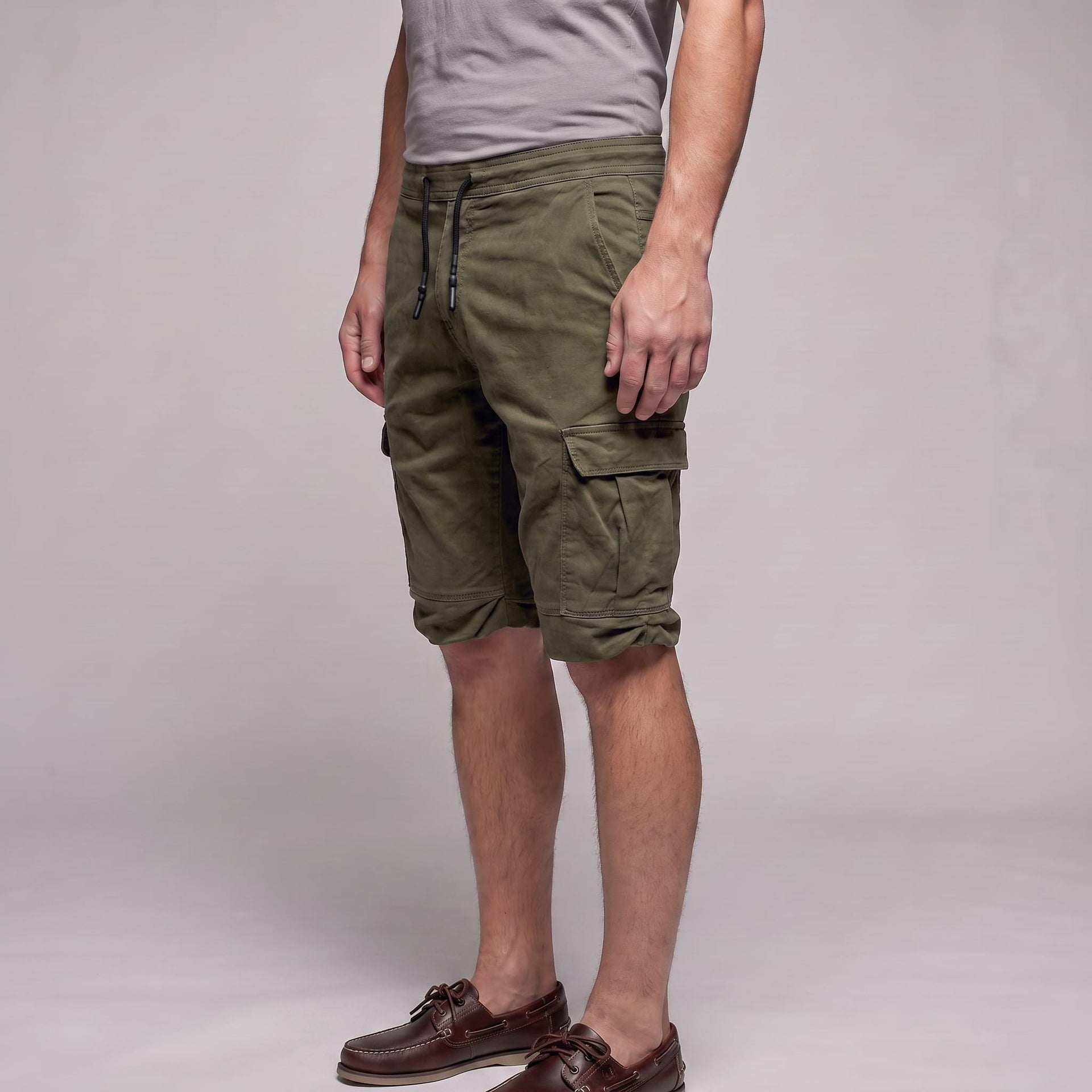 Cromwell Drawstring Cargo Shorts