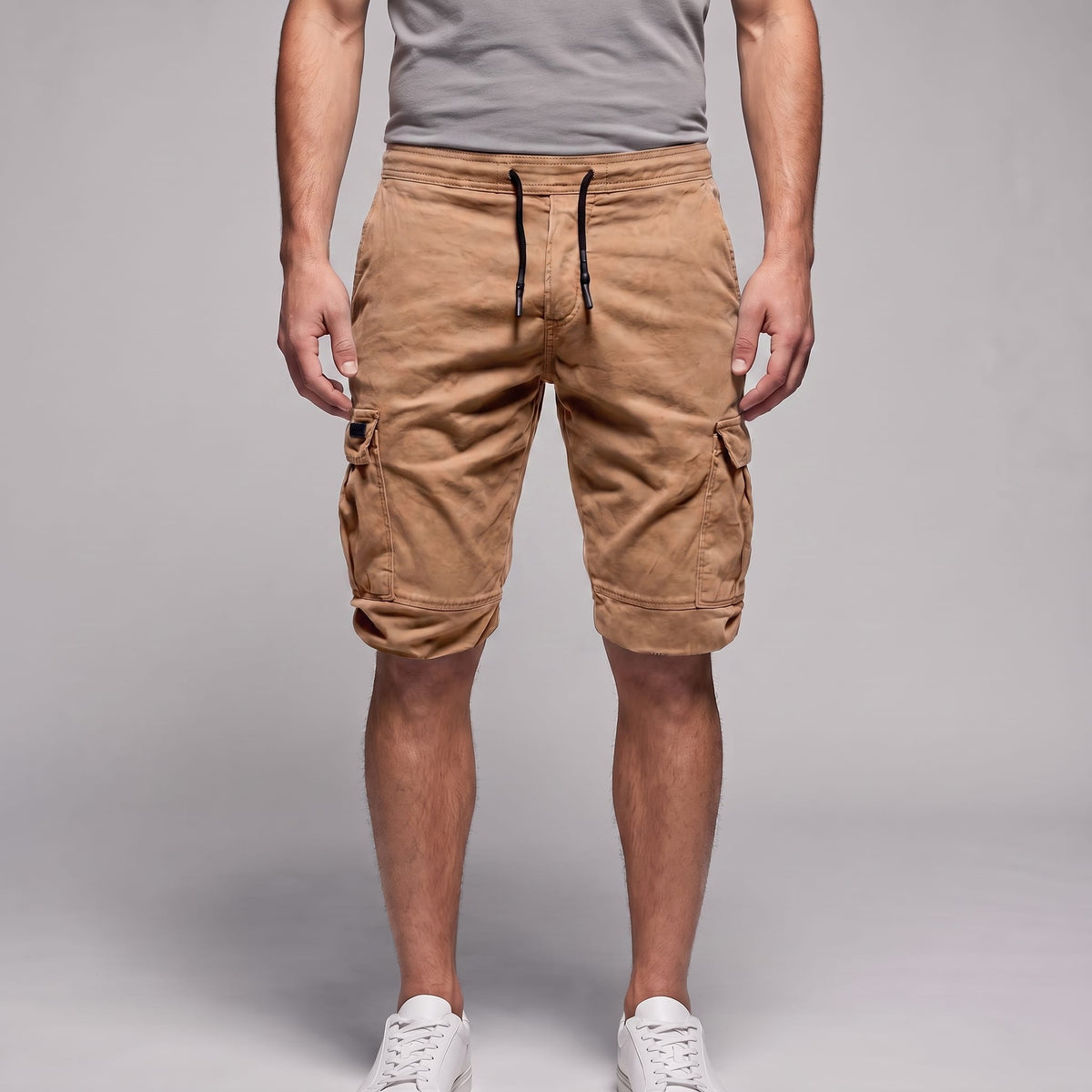 Cromwell Drawstring Cargo Shorts