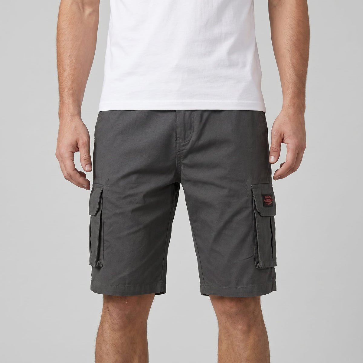 Cullen Cotton Blend Cargo Shorts