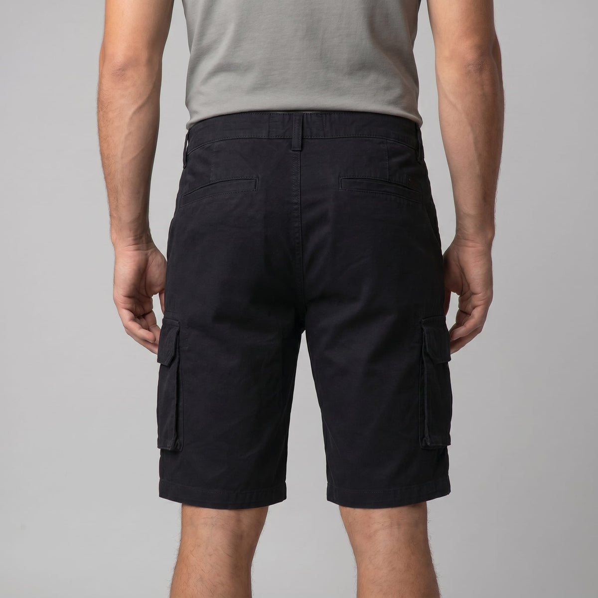 Cullen Cotton Blend Cargo Shorts_14