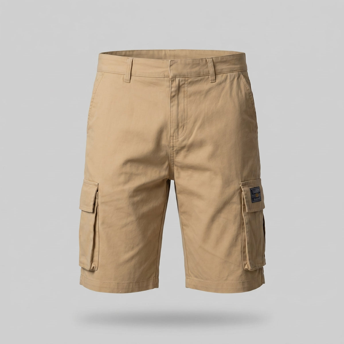 Cullen Cotton Blend Cargo Shorts_6