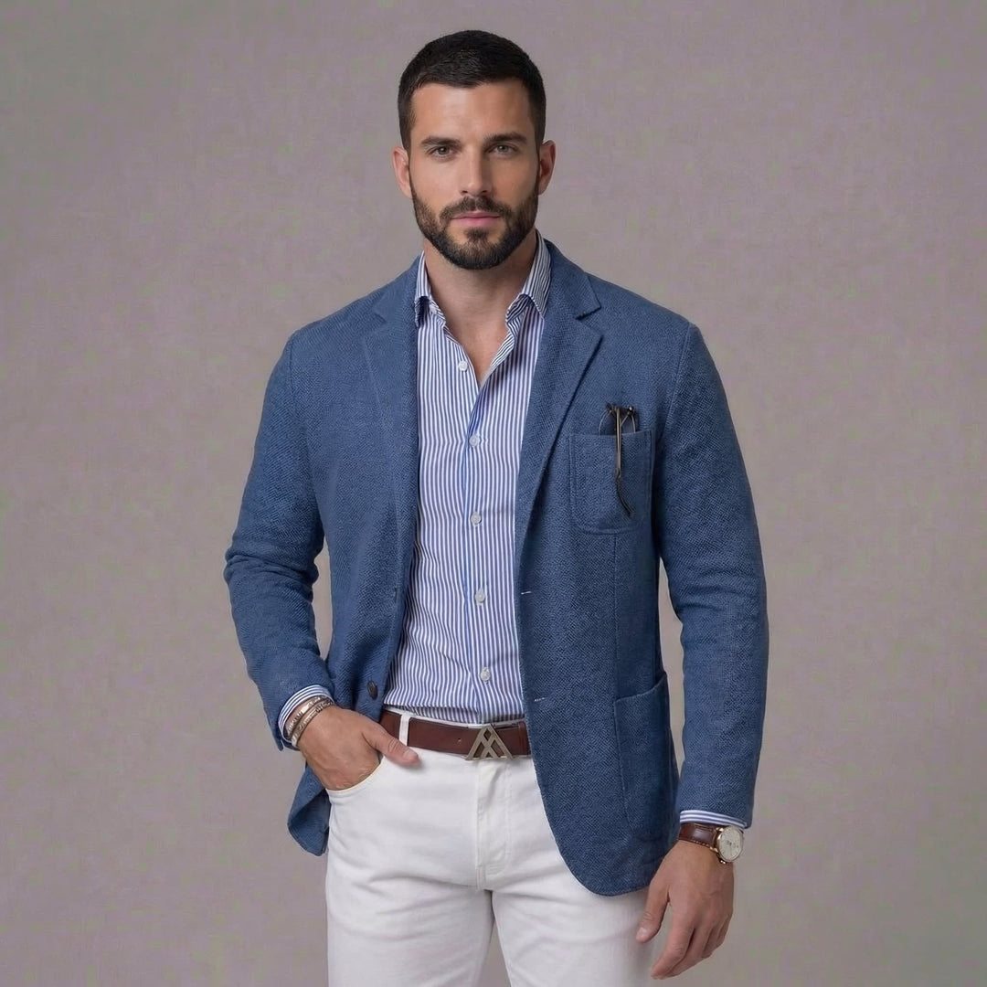 Emerson Textured Linen Blazer
