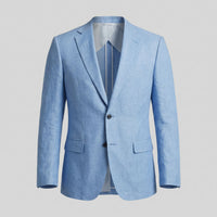 Emmett Linen Notch Lapel Blazer
