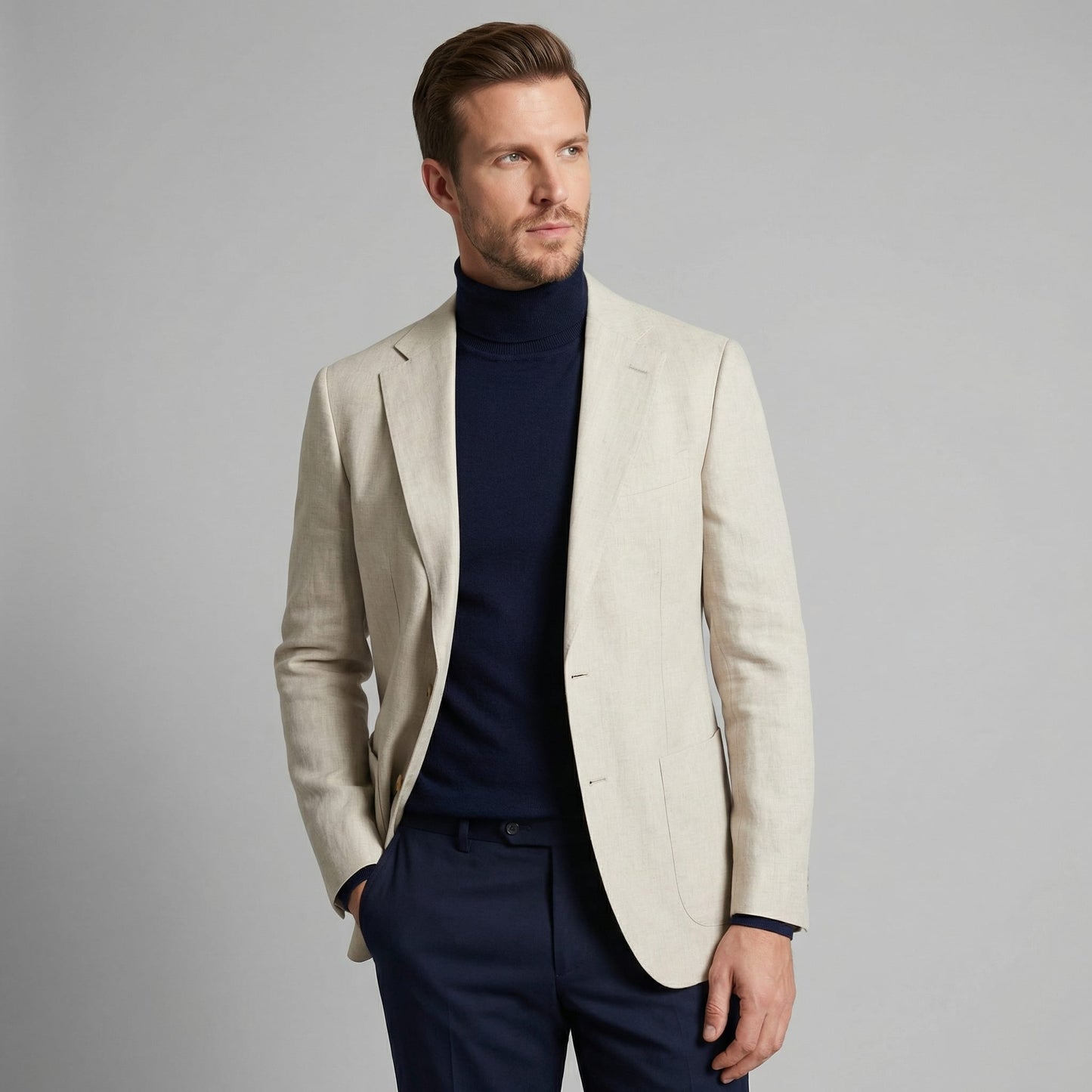 Emmett Linen Notch Lapel Blazer_11