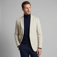 Emmett Linen Notch Lapel Blazer
