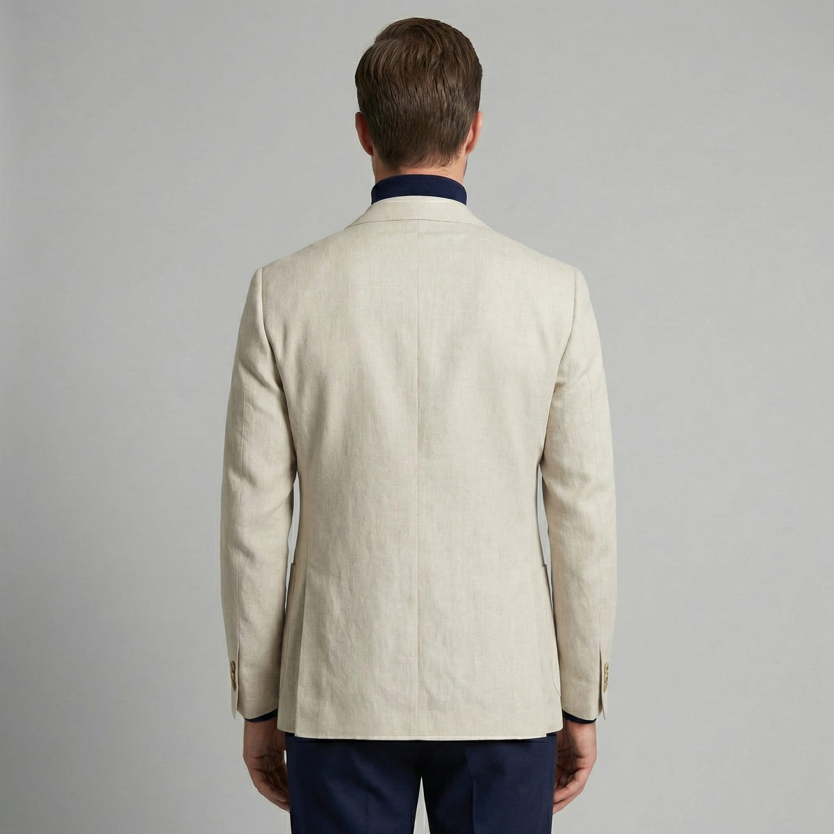 Emmett Linen Notch Lapel Blazer