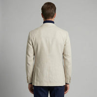 Emmett Linen Notch Lapel Blazer