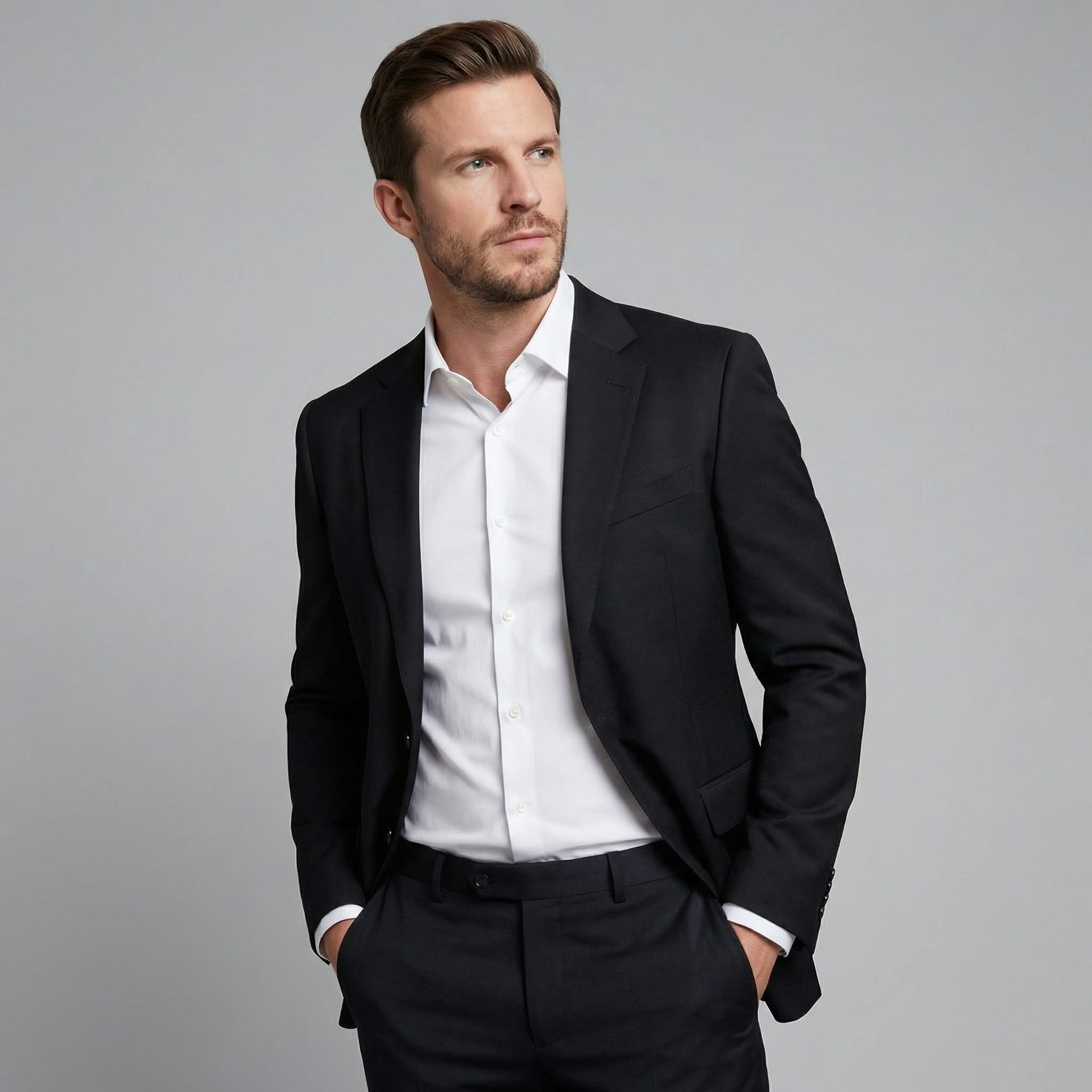 Emmett Linen Notch Lapel Blazer