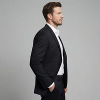 Emmett Linen Notch Lapel Blazer