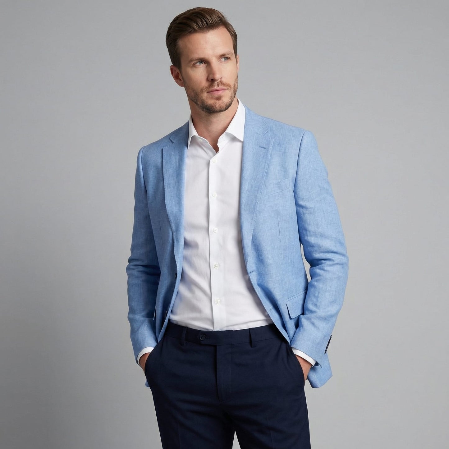 Emmett Linen Notch Lapel Blazer_6