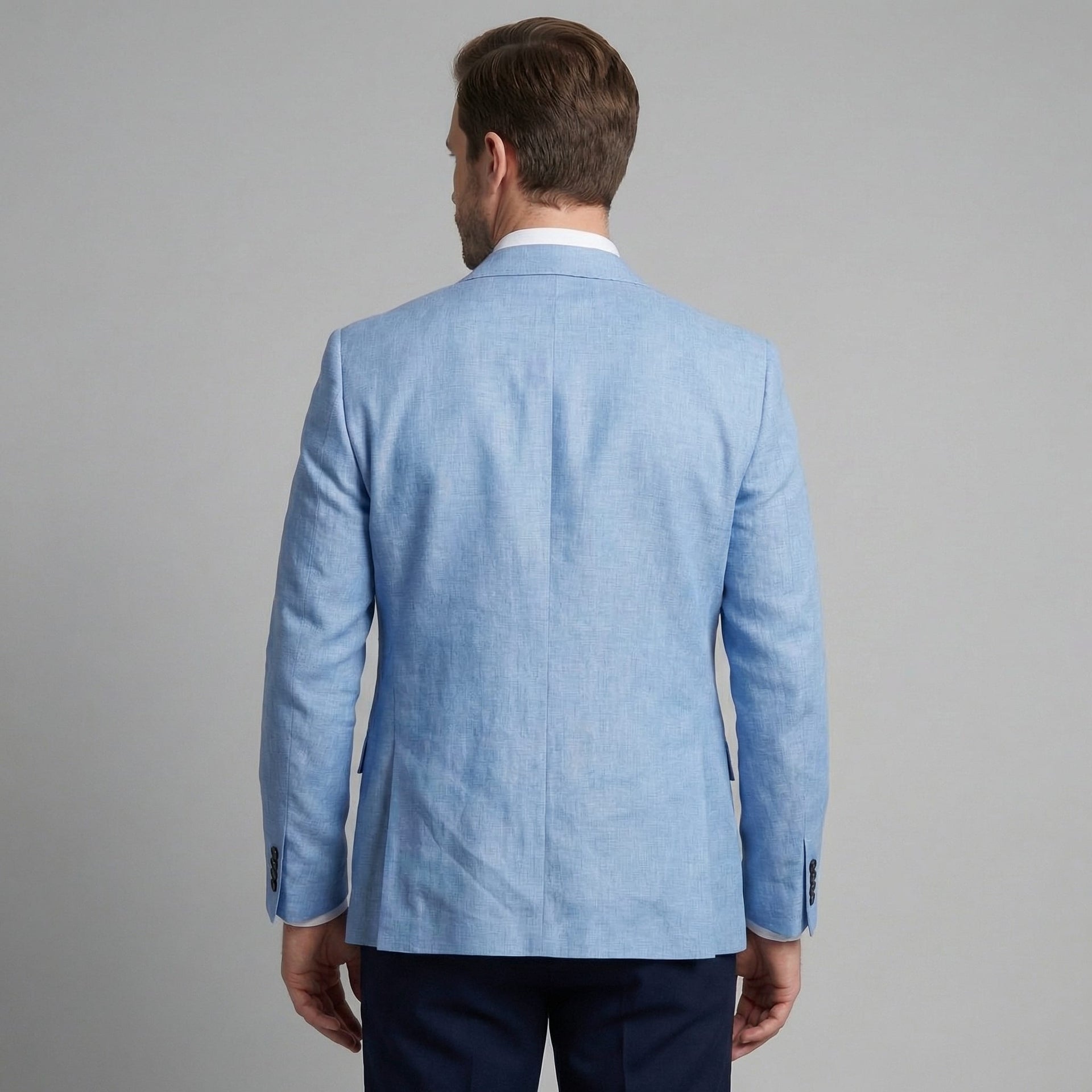 Emmett Linen Notch Lapel Blazer