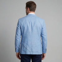 Emmett Linen Notch Lapel Blazer