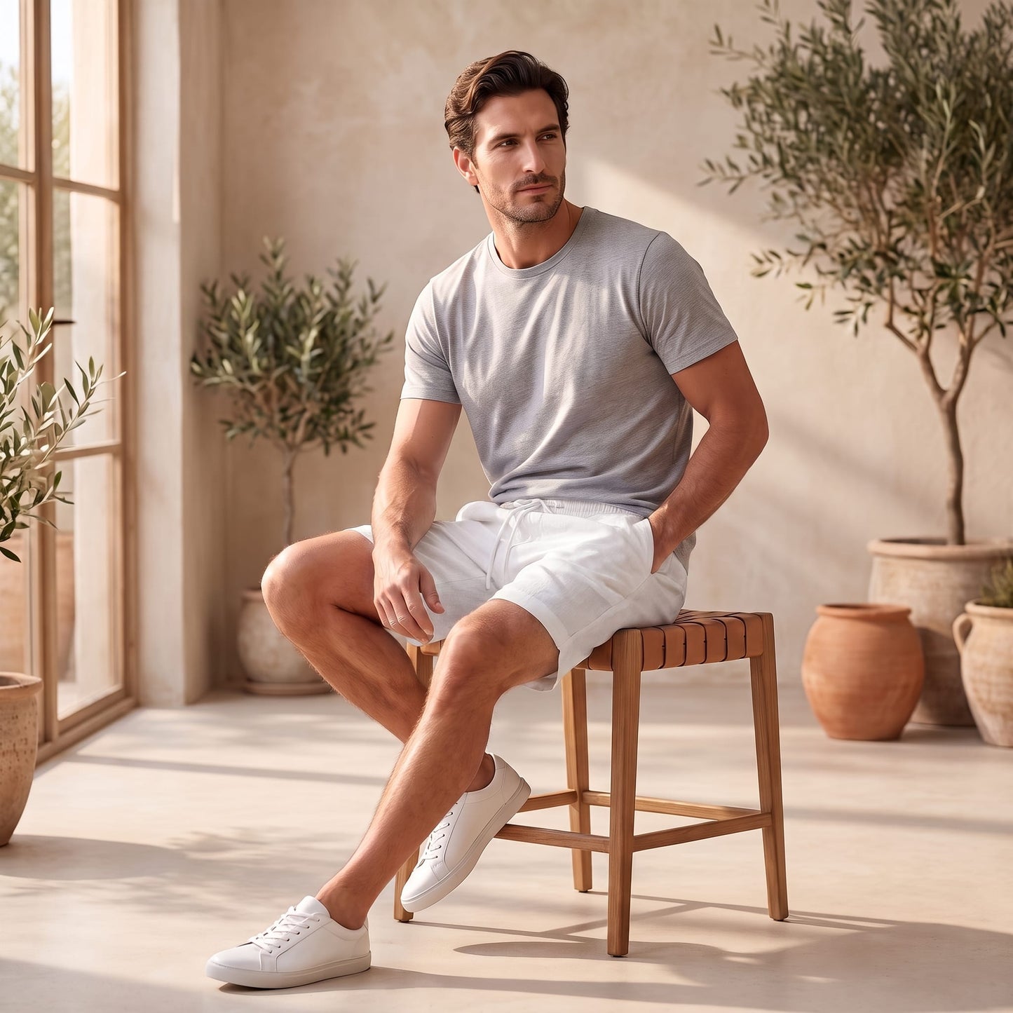 Davenport Relaxed Fit Drawstring Shorts_12