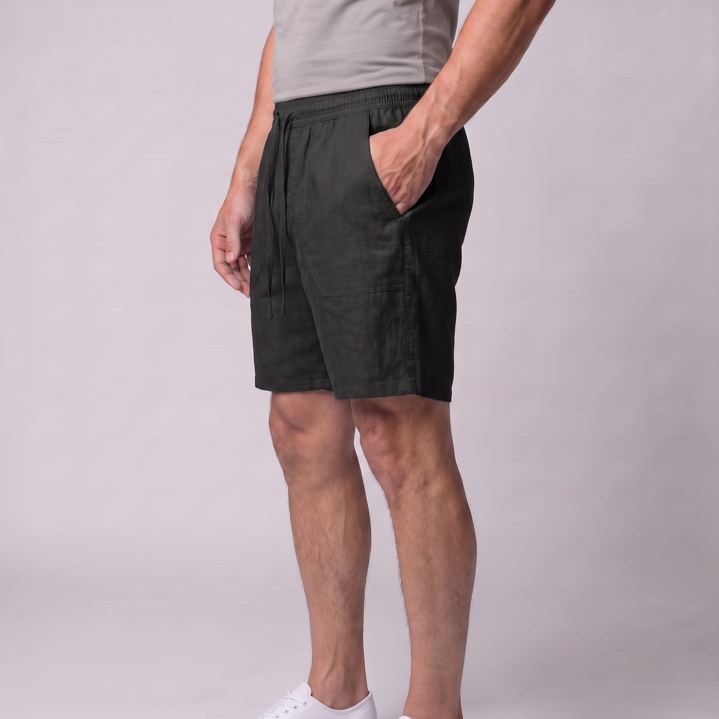Davenport Relaxed Fit Drawstring Shorts_34