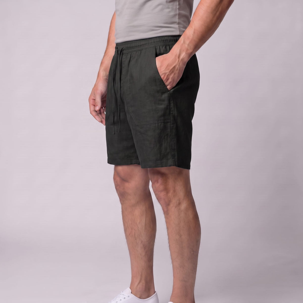 Davenport Relaxed Fit Drawstring Shorts