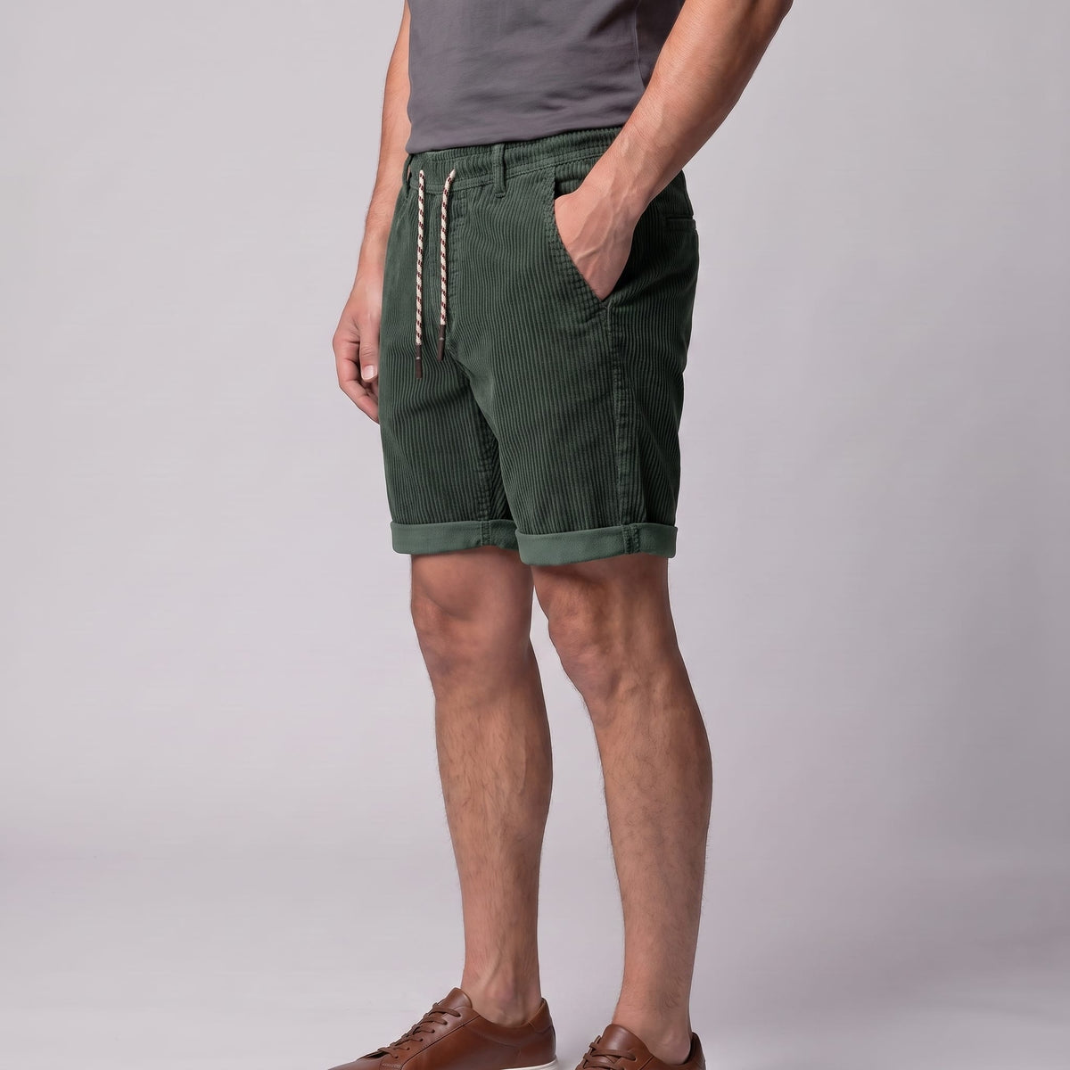 Delaney Corduroy Drawstring Shorts_10