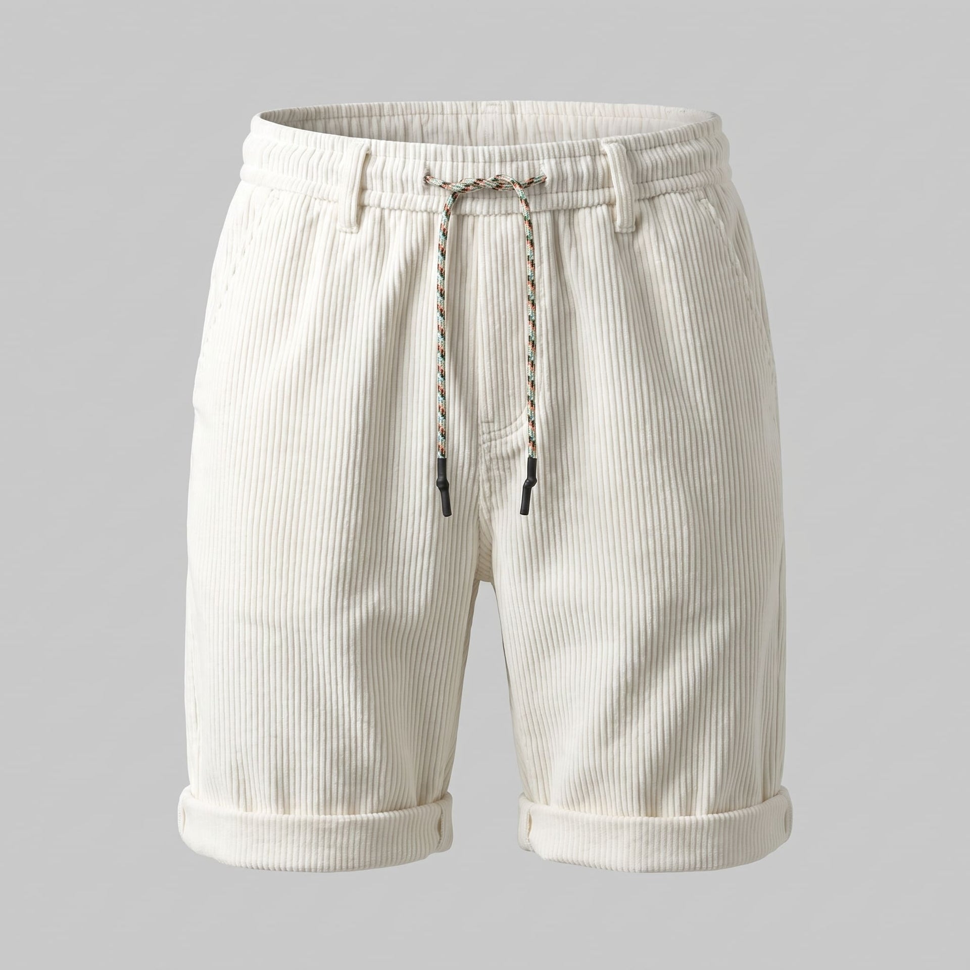 Delaney Corduroy Drawstring Shorts