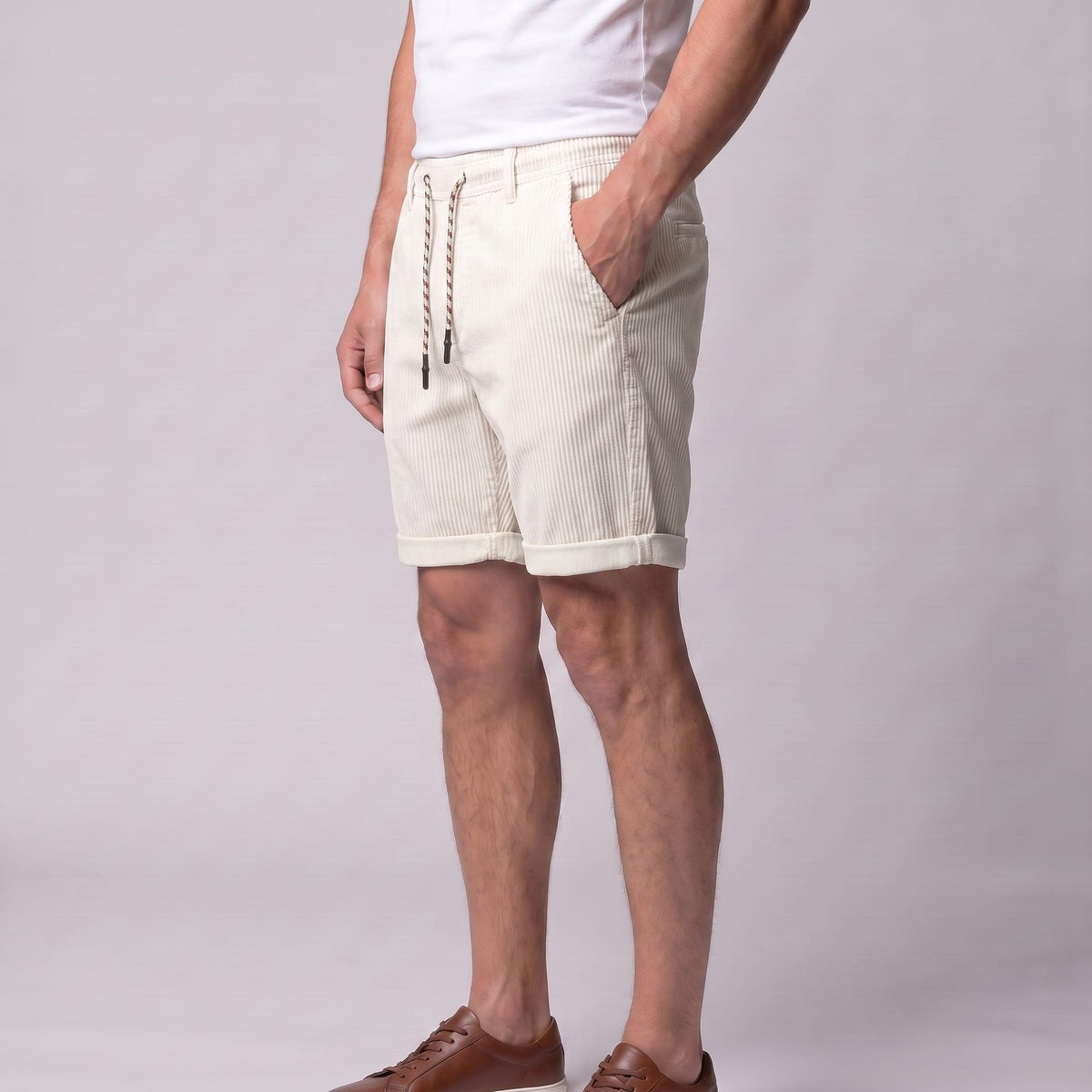 Delaney Corduroy Drawstring Shorts_16
