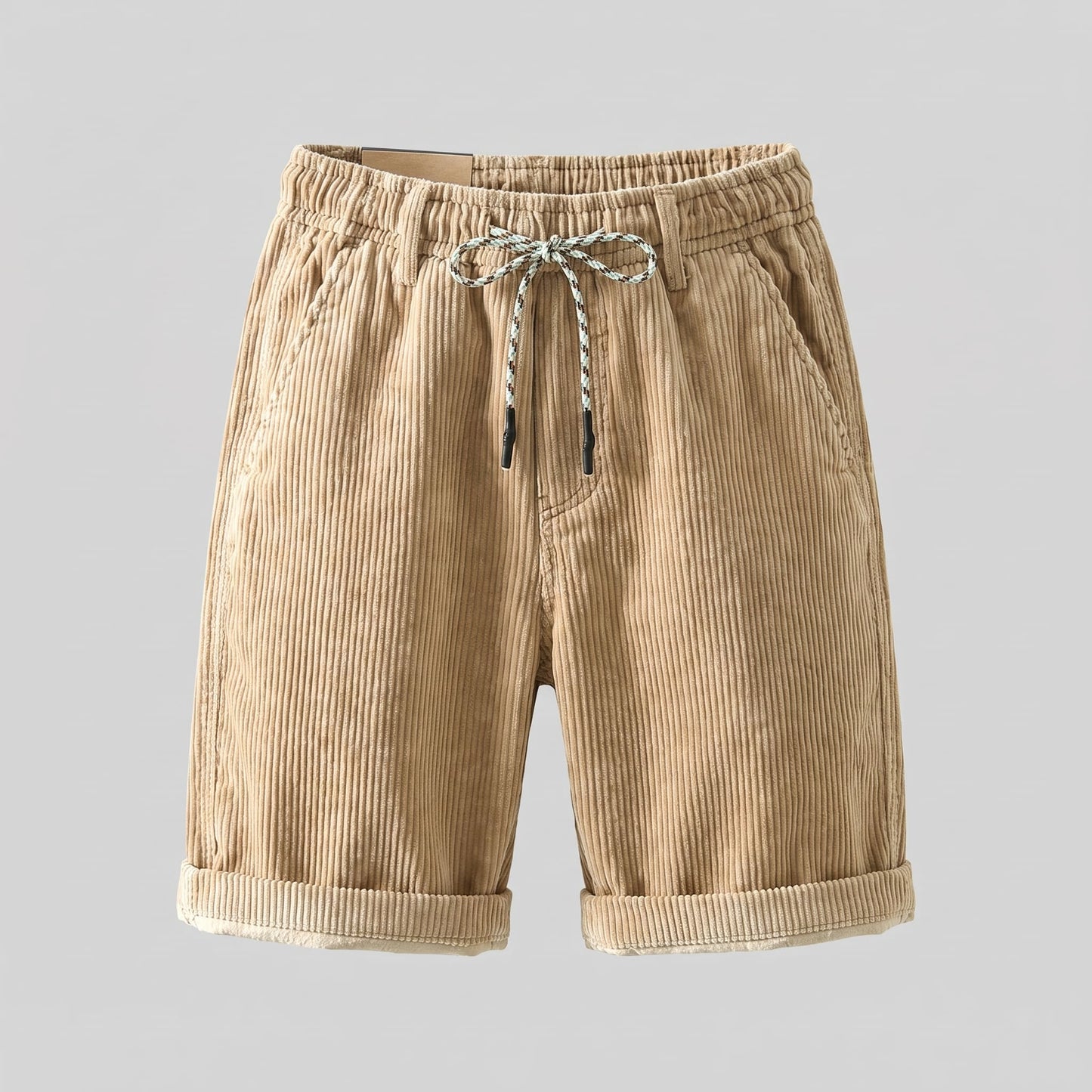 Delaney Corduroy Drawstring Shorts_2