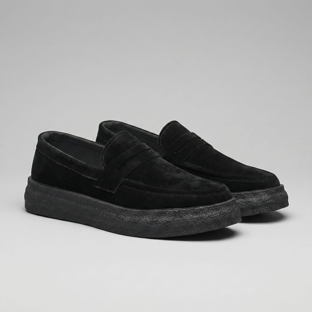 Mallory Chunky Sole Penny Loafers