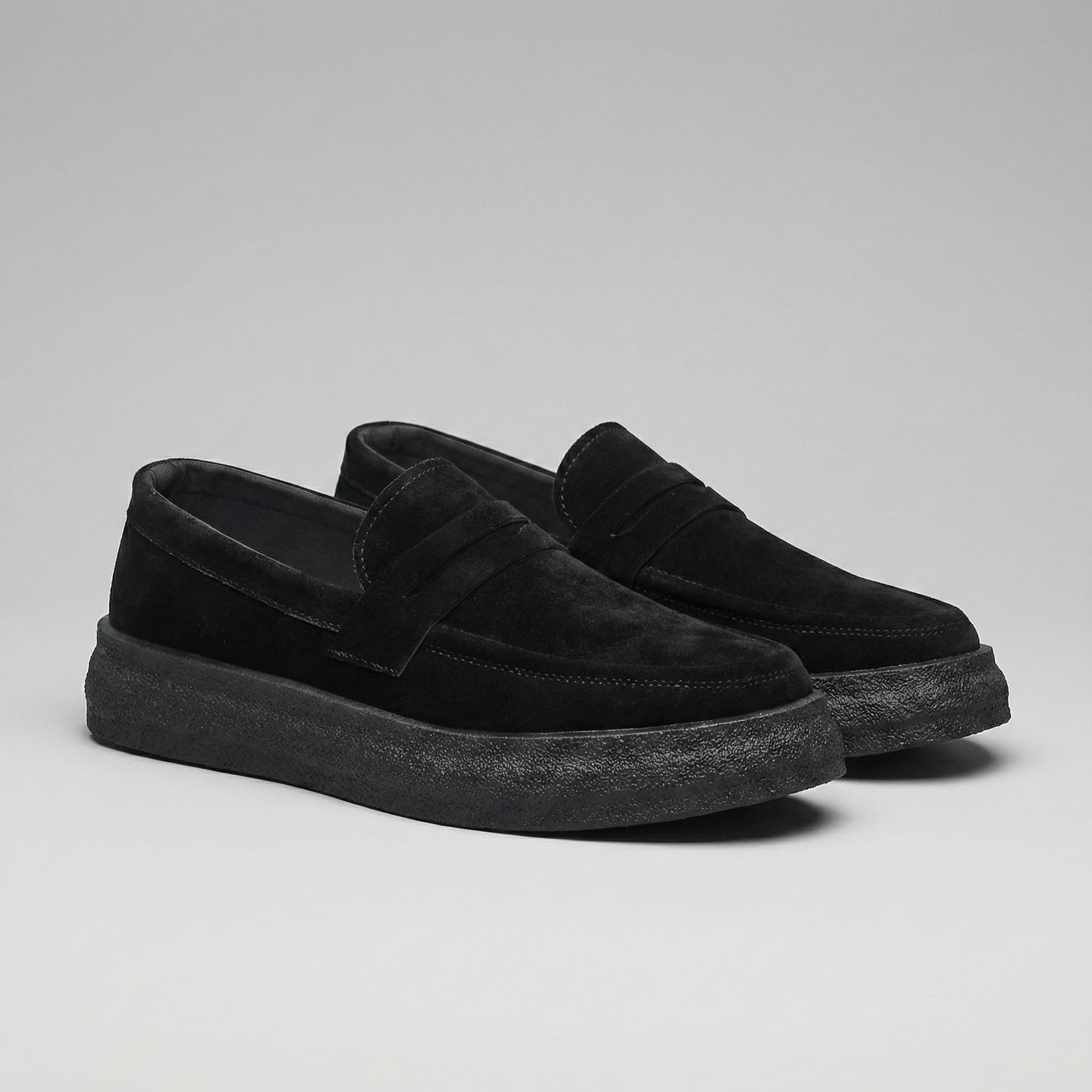 Mallory Chunky Sole Penny Loafers