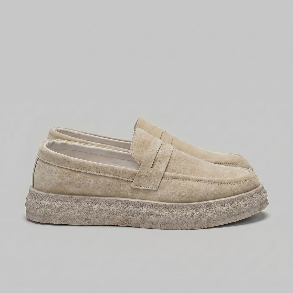 Mallory Chunky Sole Penny Loafers