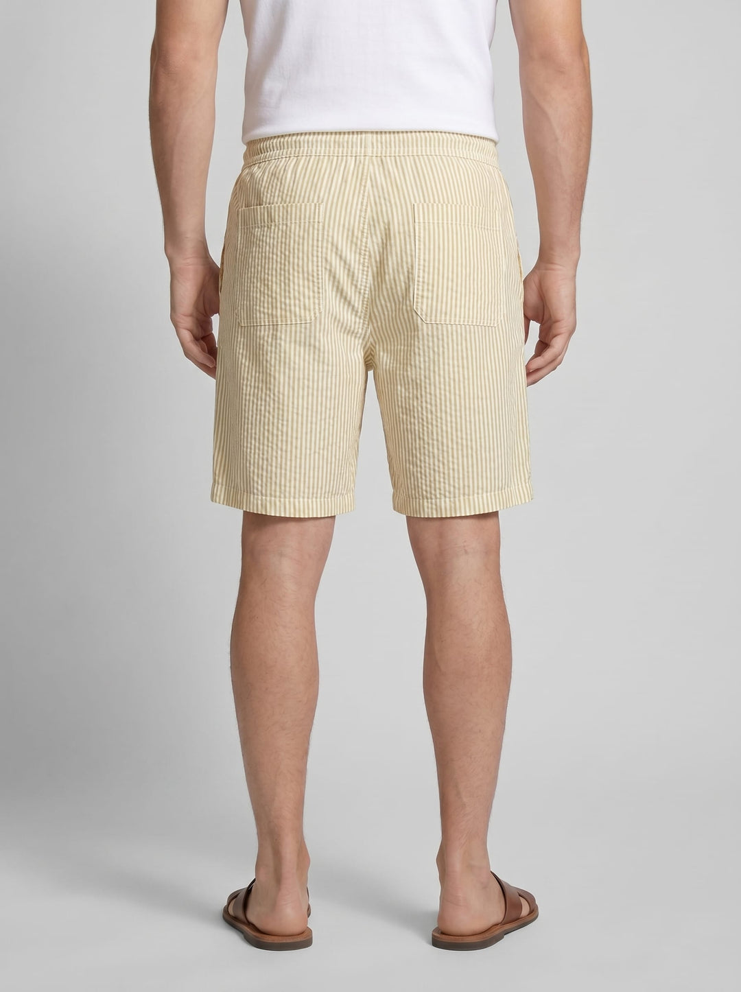 Dempsey Striped Drawstring Shorts