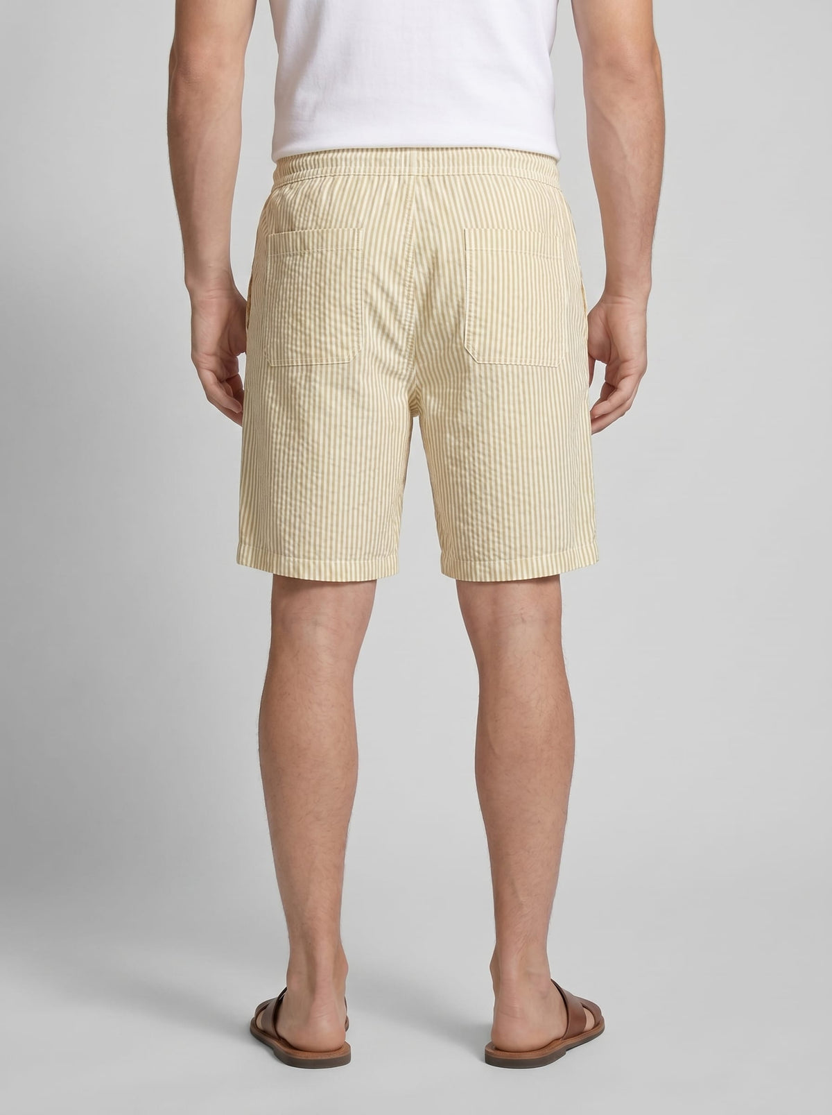 Dempsey Striped Drawstring Shorts