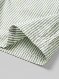 Dempsey Striped Drawstring Shorts