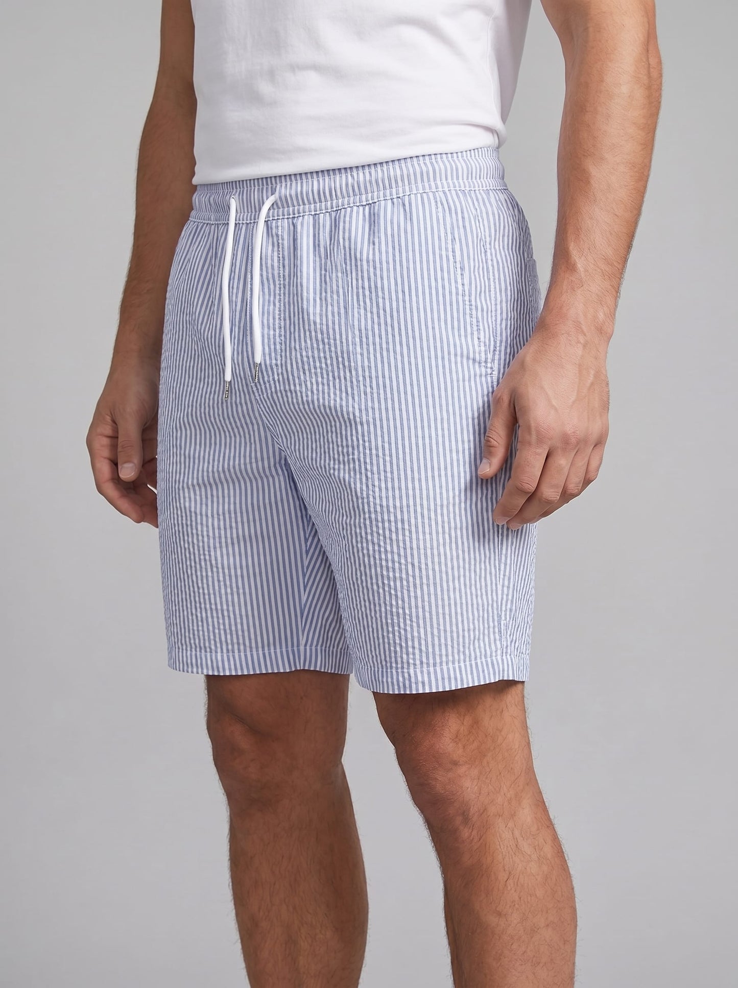 Dempsey Striped Drawstring Shorts_2