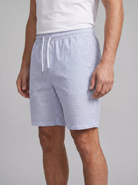 Dempsey Striped Drawstring Shorts