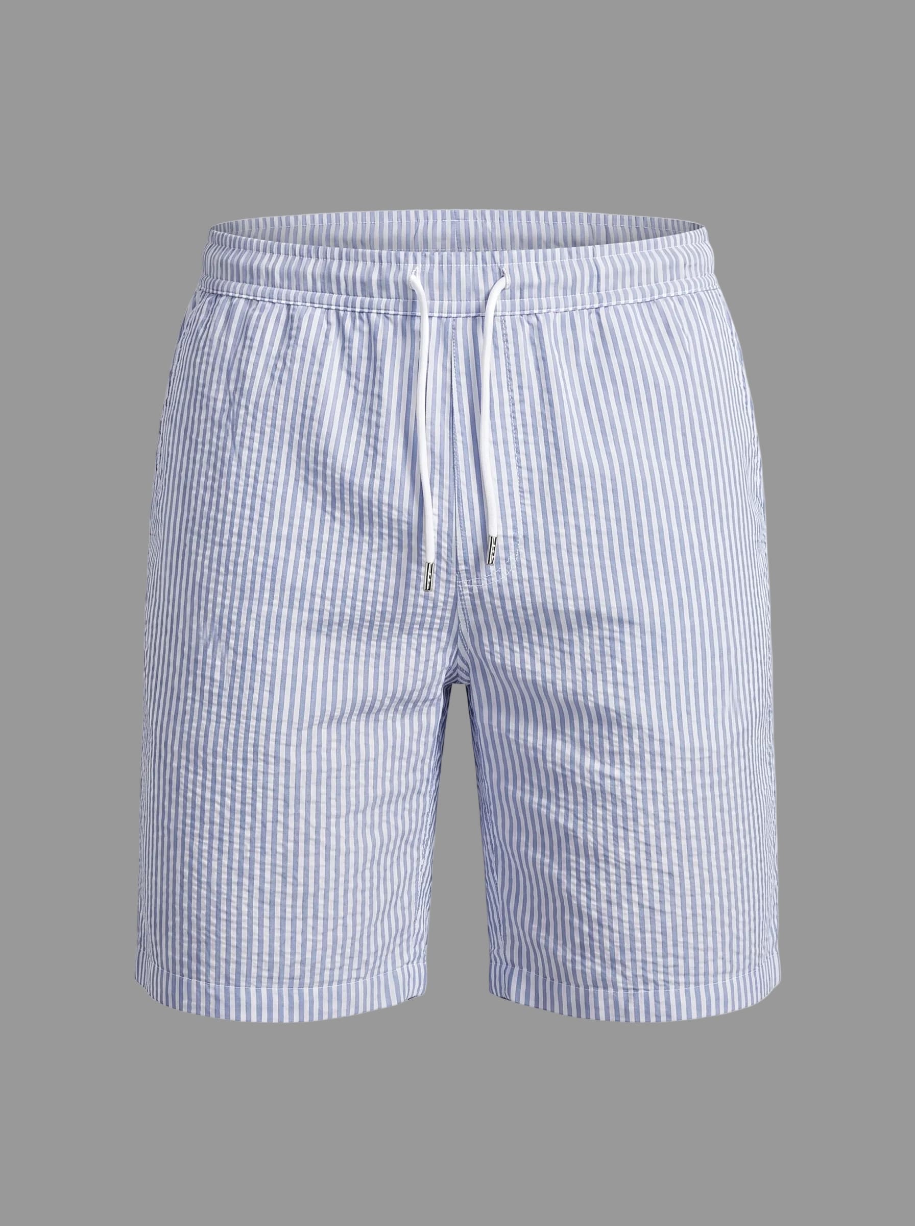 Dempsey Striped Drawstring Shorts