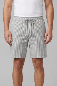 Dempsey Striped Drawstring Shorts