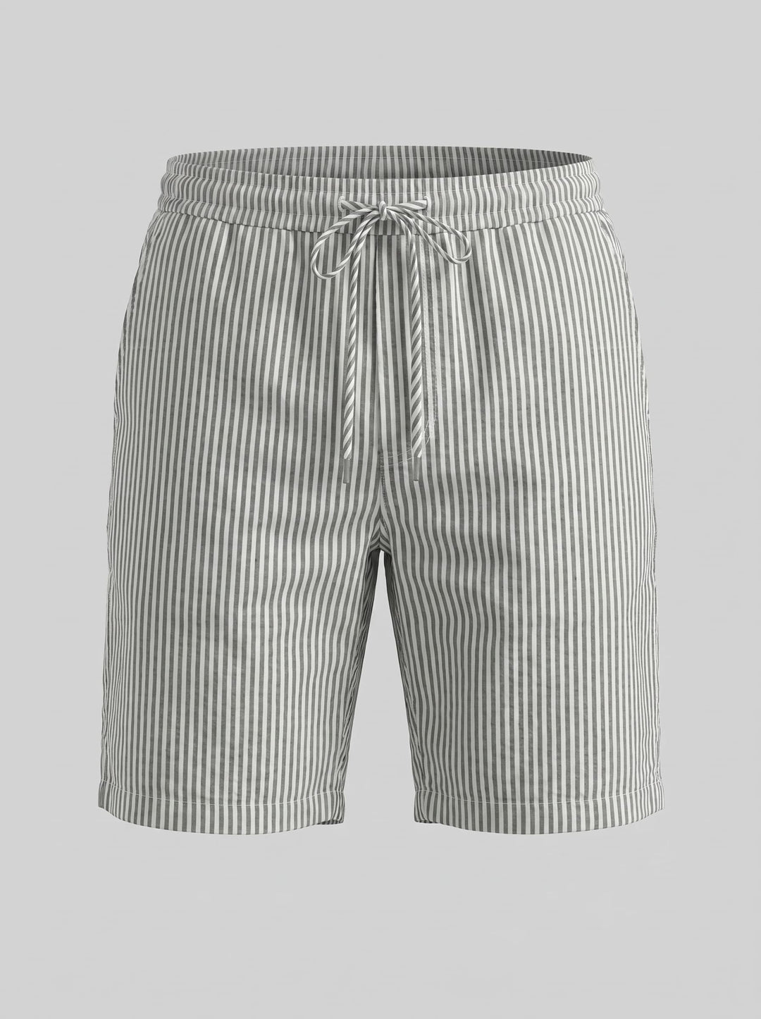 Dempsey Striped Drawstring Shorts