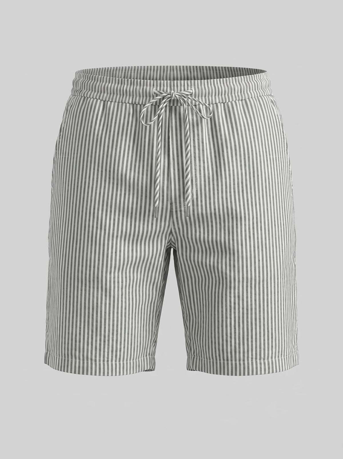 Dempsey Striped Drawstring Shorts