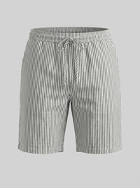 Dempsey Striped Drawstring Shorts