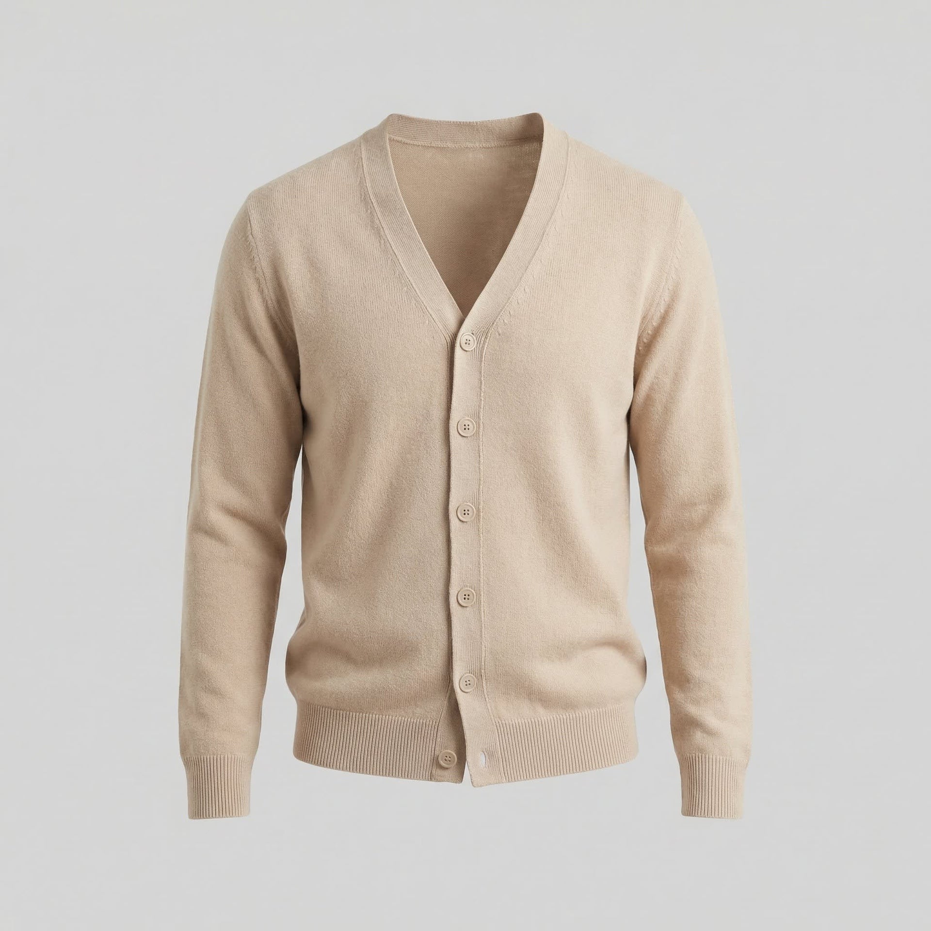 Everett Knit V Neck Cardigan