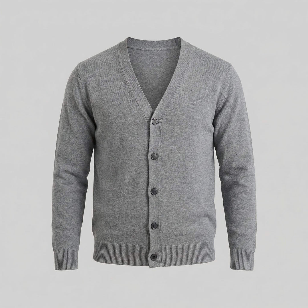 Everett Knit V Neck Cardigan