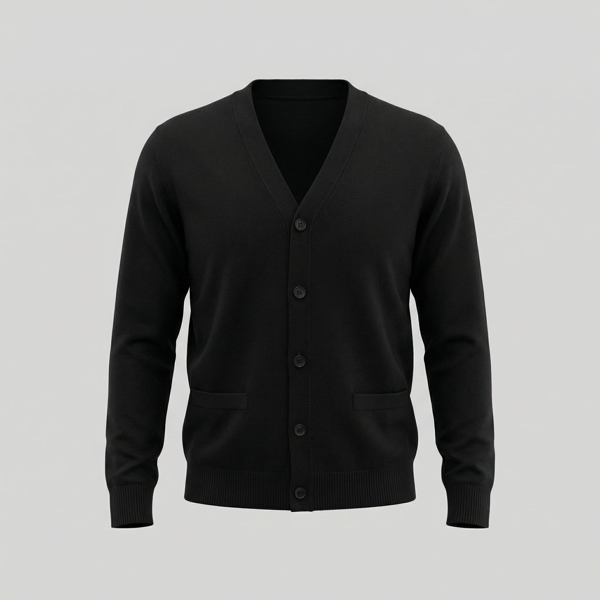 Everett Knit V Neck Cardigan
