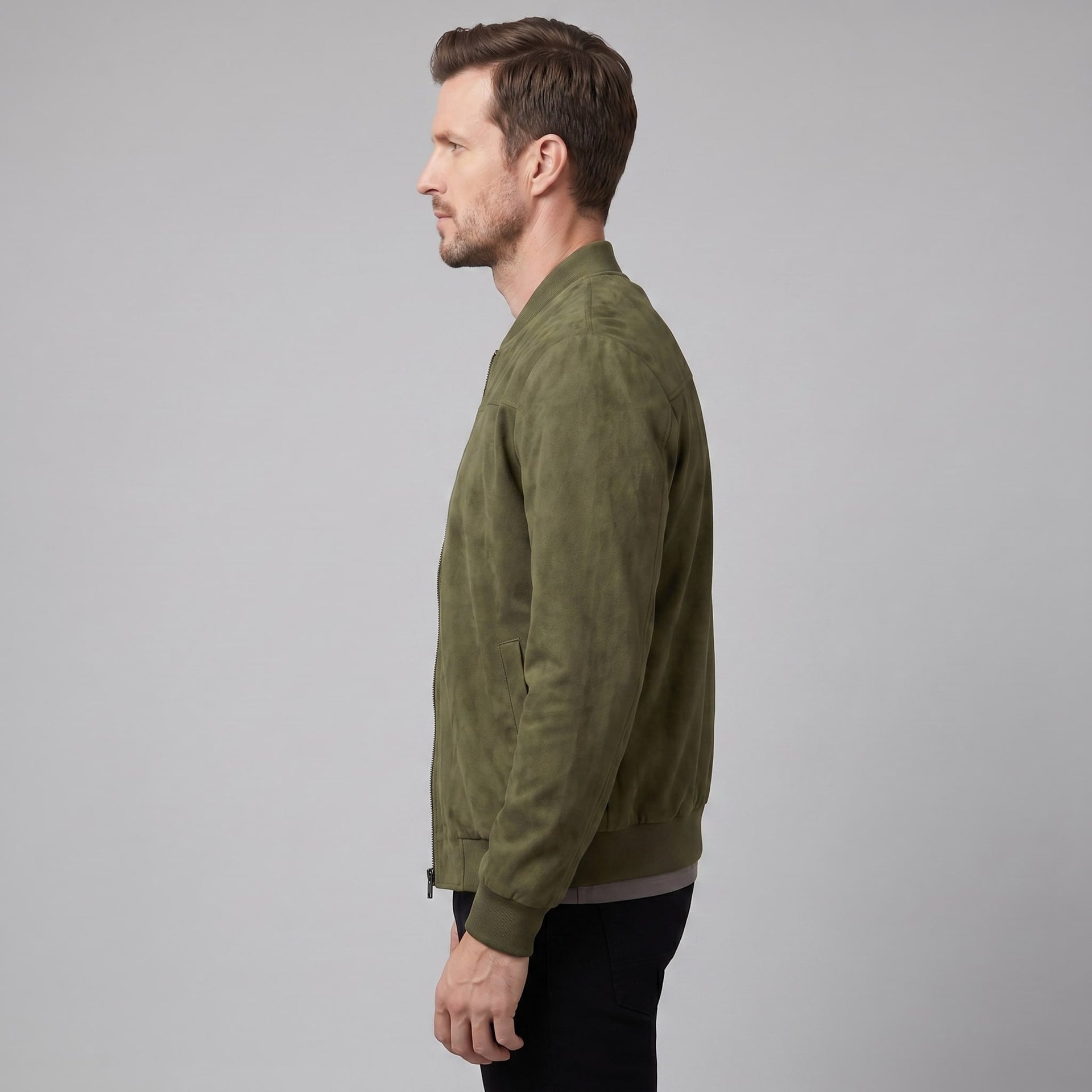Langford Brushed Bomber Jacket