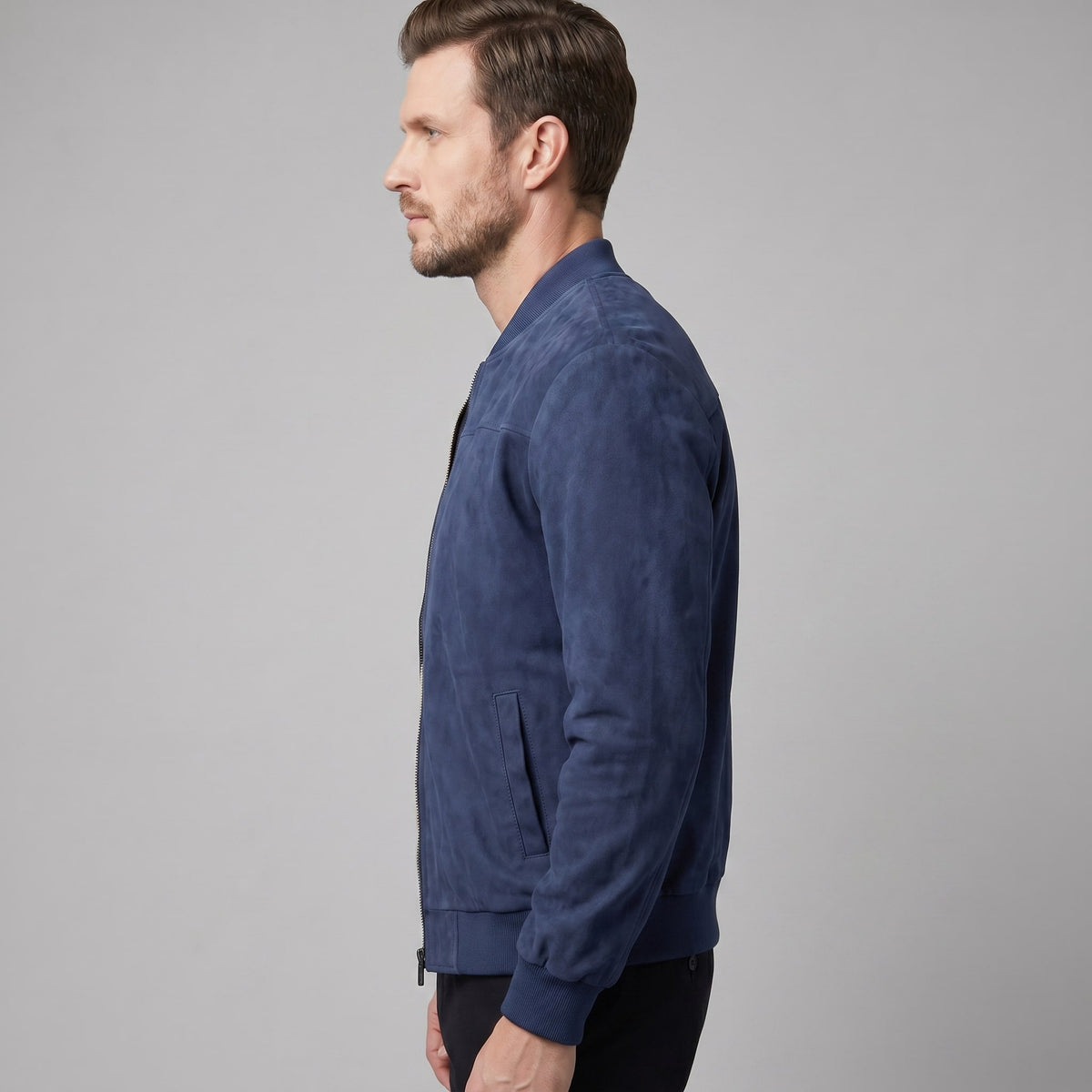 Langford Brushed Bomber Jacket