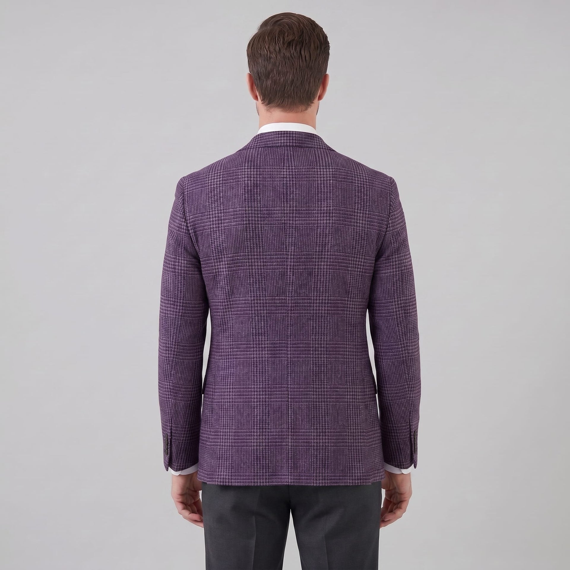 Ezra Textured Check Sport Coat