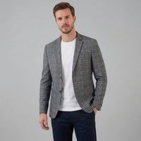 Fisher Lightweight Plaid Blazer