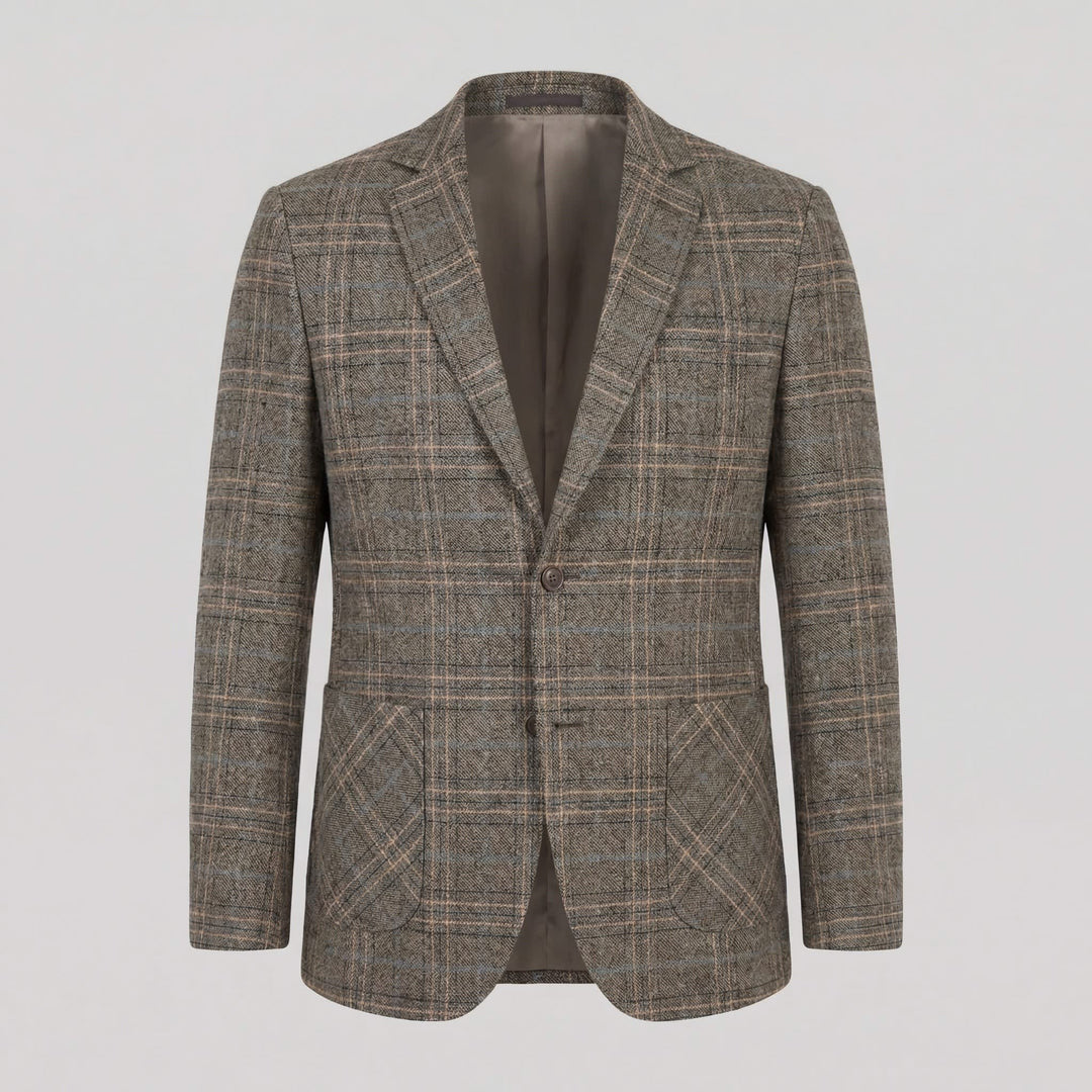 Fisher Lightweight Plaid Blazer
