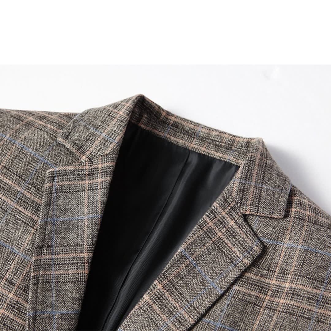 Fisher Lightweight Plaid Blazer_18