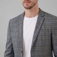 Fisher Lightweight Plaid Blazer